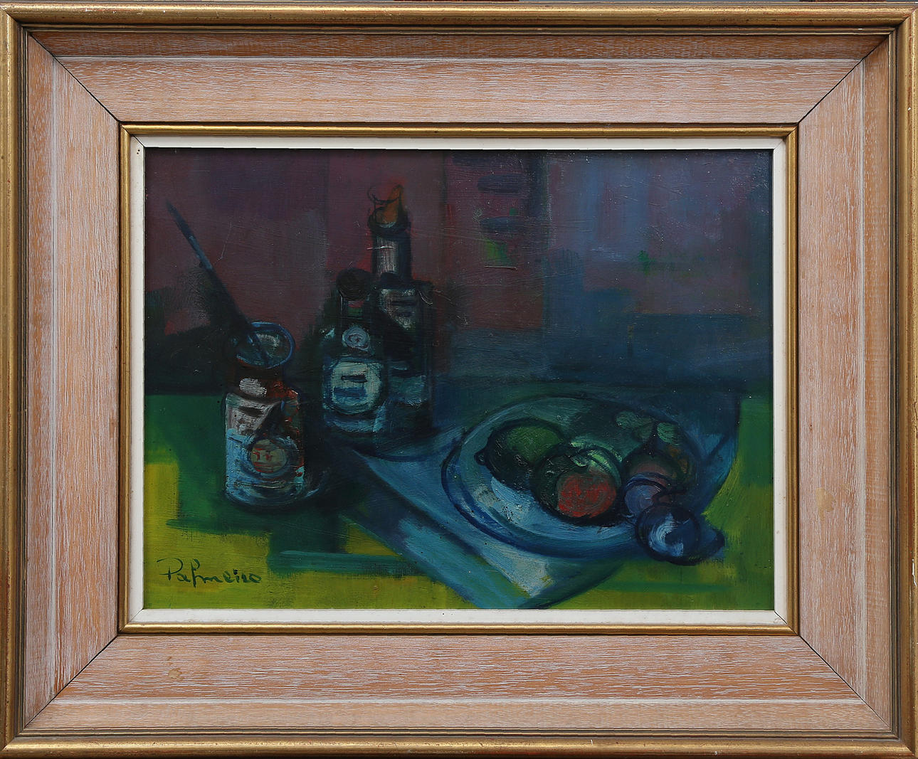 JOSÉ PALMEIRO. Asetelma.