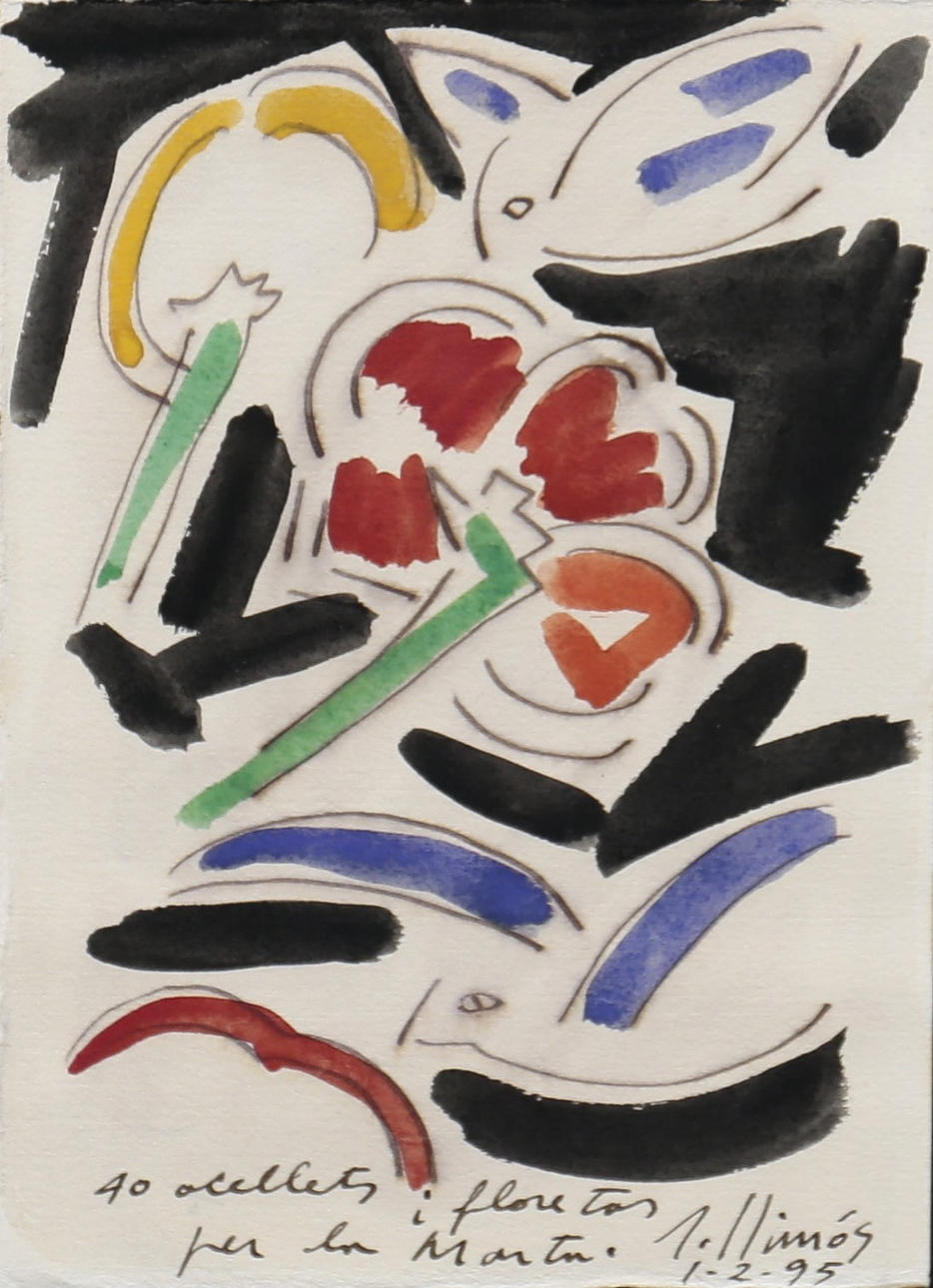 ROBERT LLIMÓS. “40 Ocellets i floretes”.