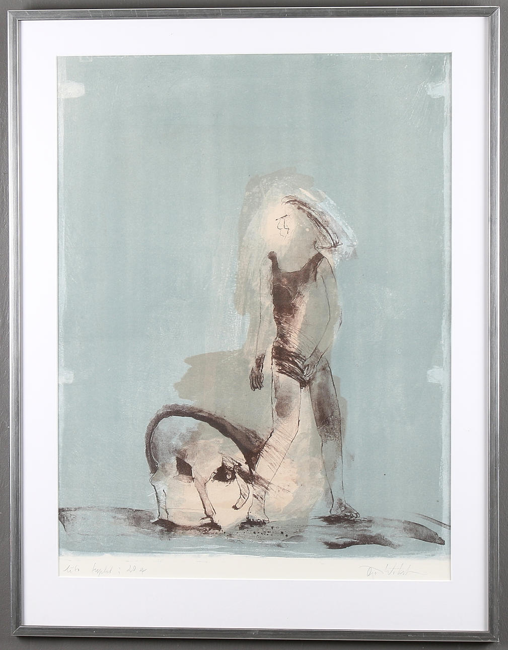 ÖRJAN WIKSTRÖM. Litografi, signerad, tryckt i 20 ex.