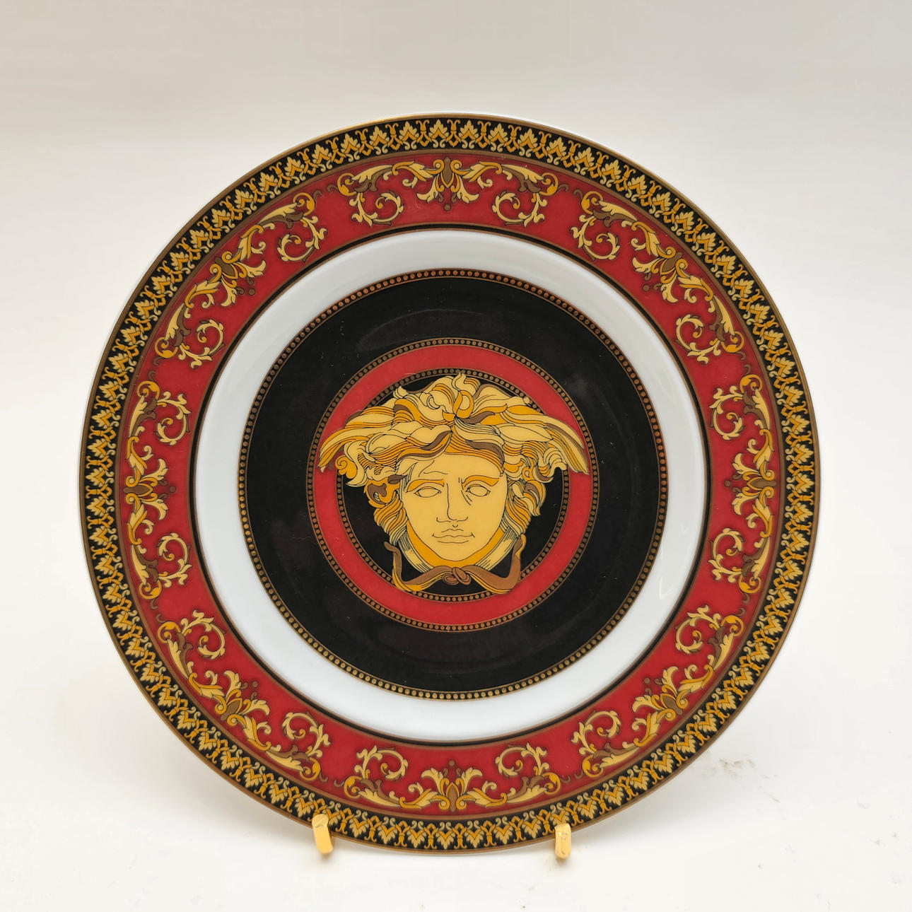 VERSACE ROSENTHAL MEDUSA TALLRIK.