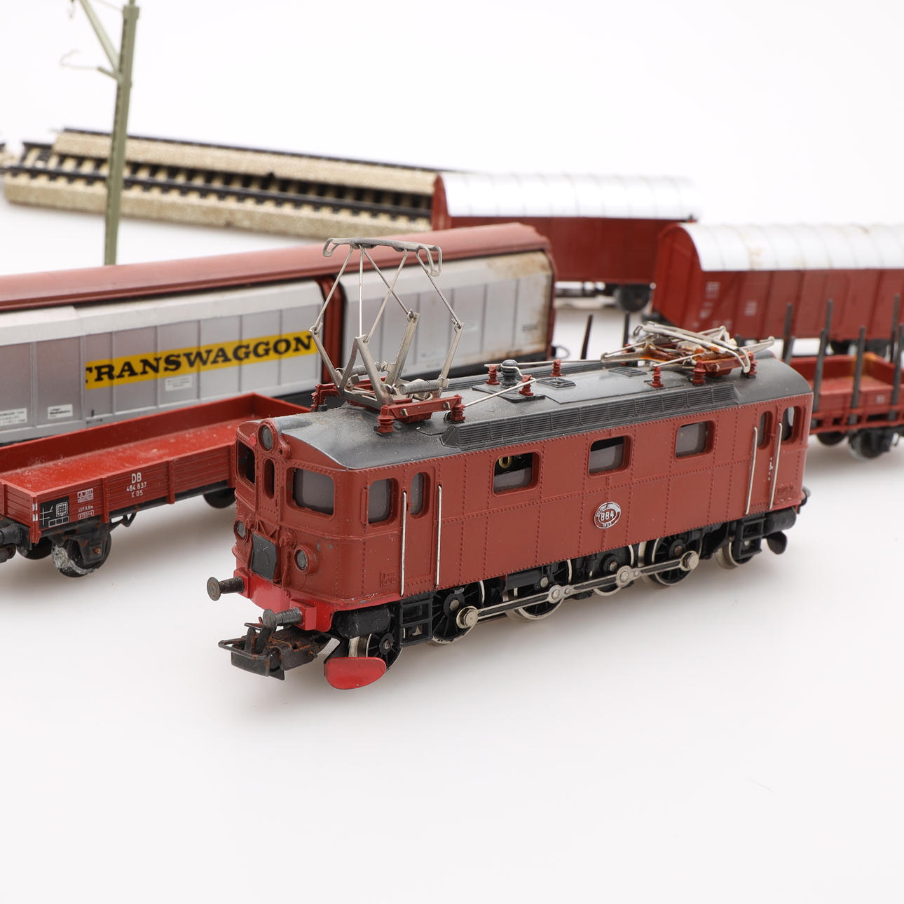 A model railway, e.g. Märklin, 1960s.