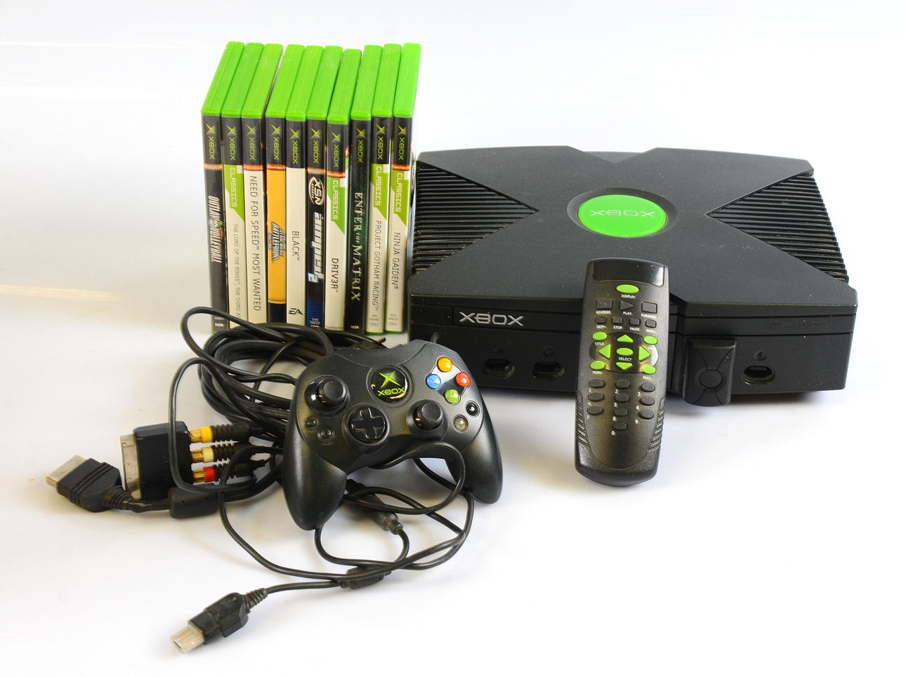 XBOX, Video game system.