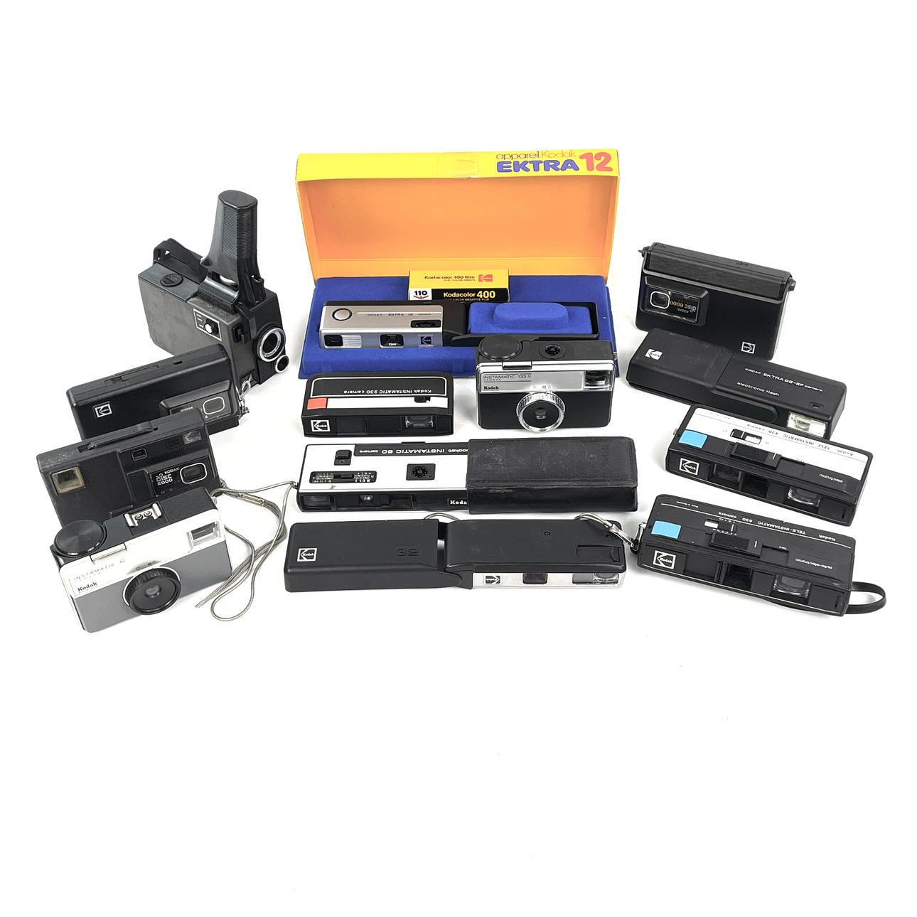 KAMERAS KODAK 13 Stück.