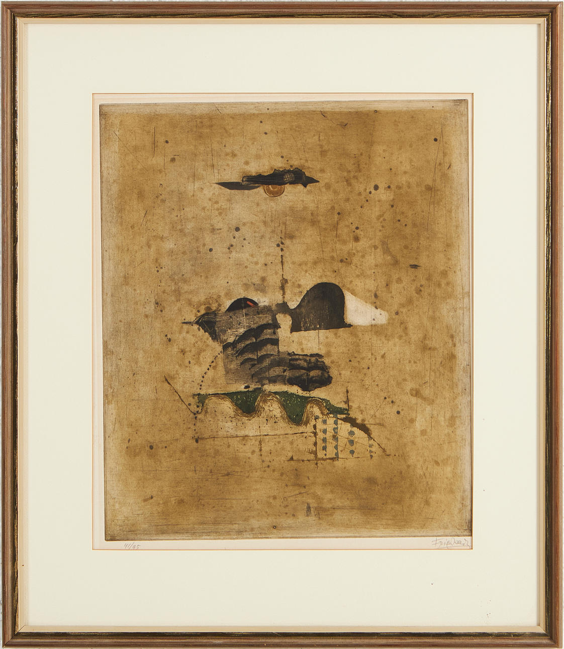 JOHNNY FRIEDLÄNDER. Composition, signed, numbered 41/95.