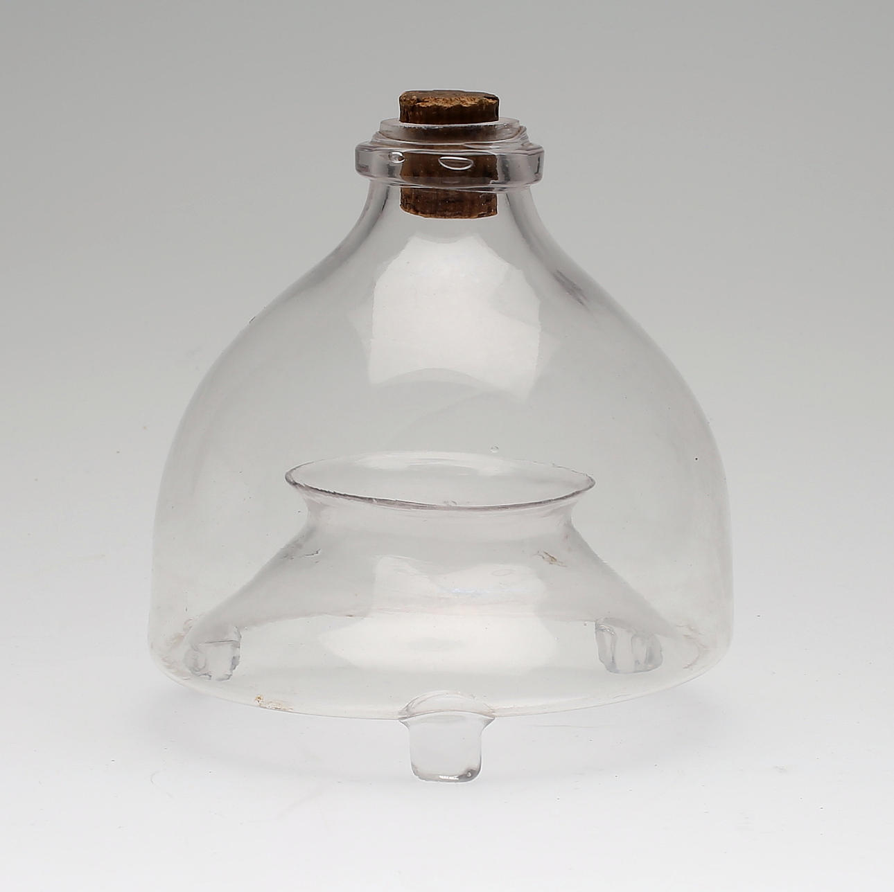 FLUGFÅNGARE, glas, 1800-tal.