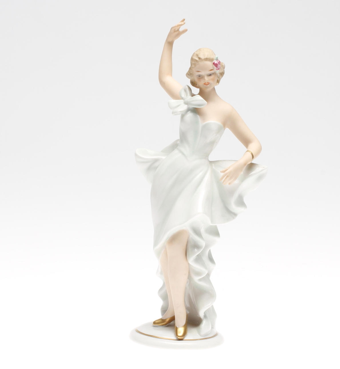 FIGURIN, porslin, Wallendorf, Tyskland, 1900-talets mitt.