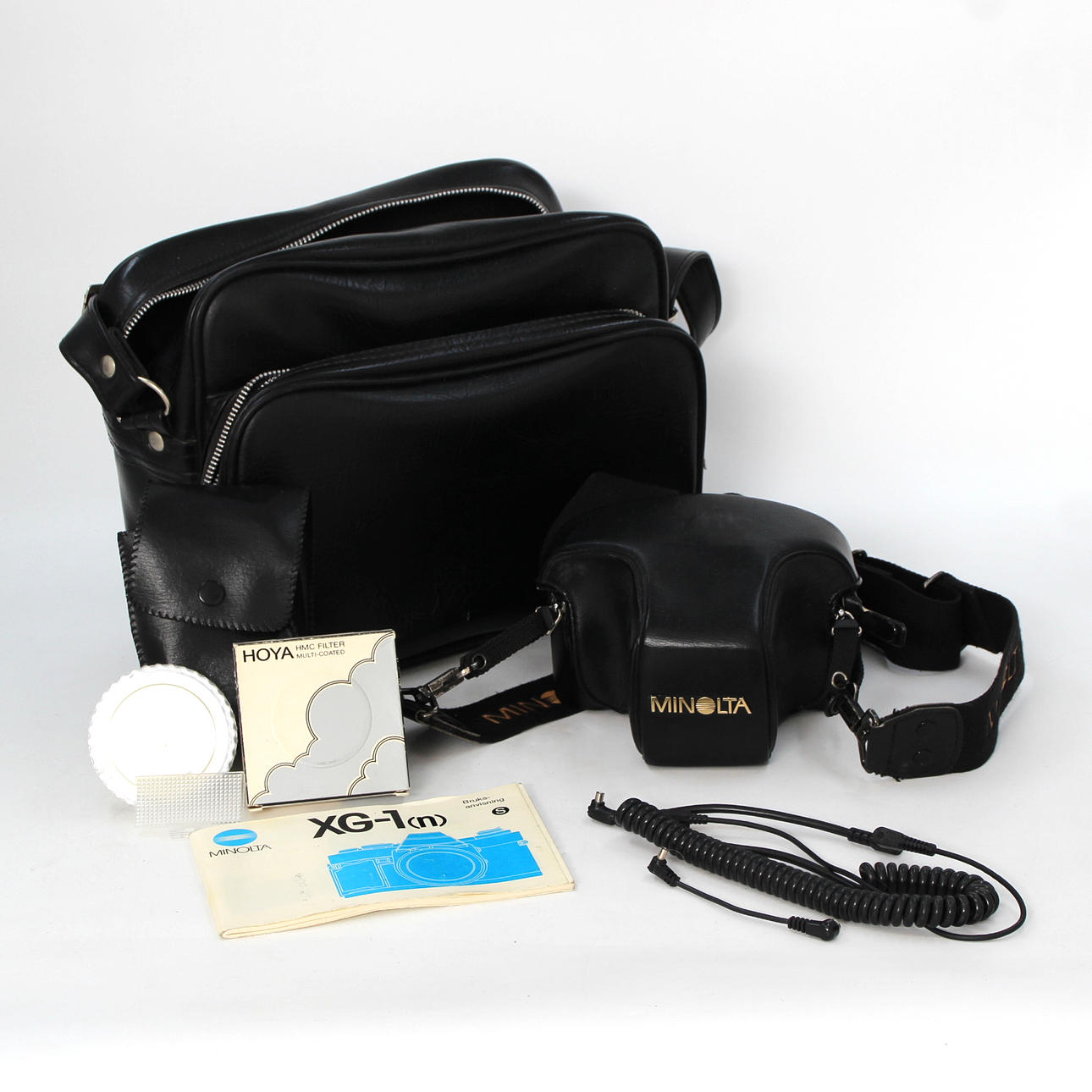 CAMERA IN CASE “MINOLTA XG-1", 300906-3003.