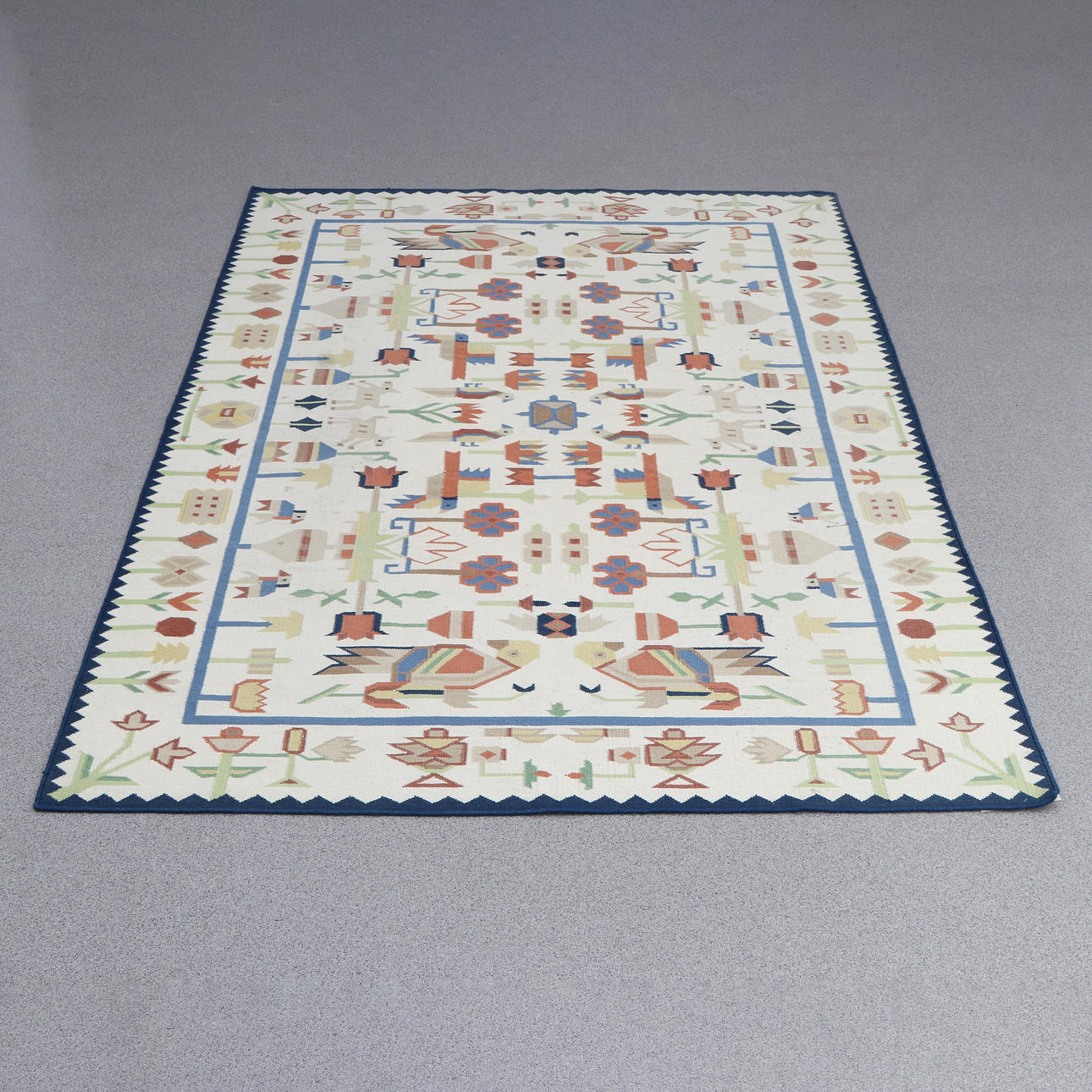 A WOOL CARPET, Shyam Ahuja, India.