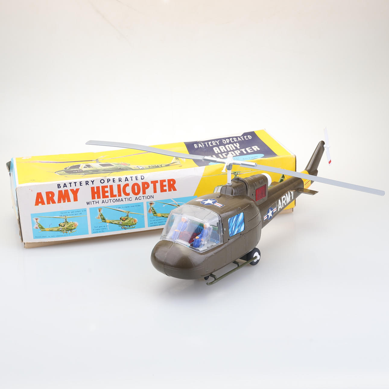 HELICÓPTERO con caja original.