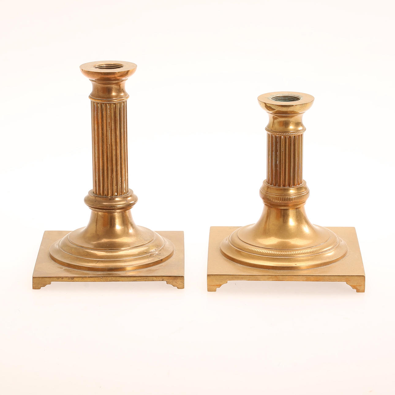 LAMP FEET, 2 pieces, brass.