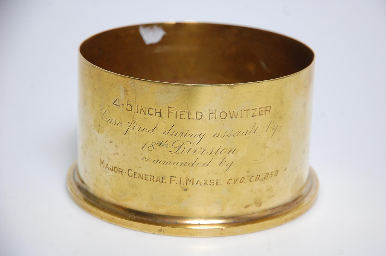 GRANATHYLSA, avfyrad slaget vid Somme 1916, graverad.