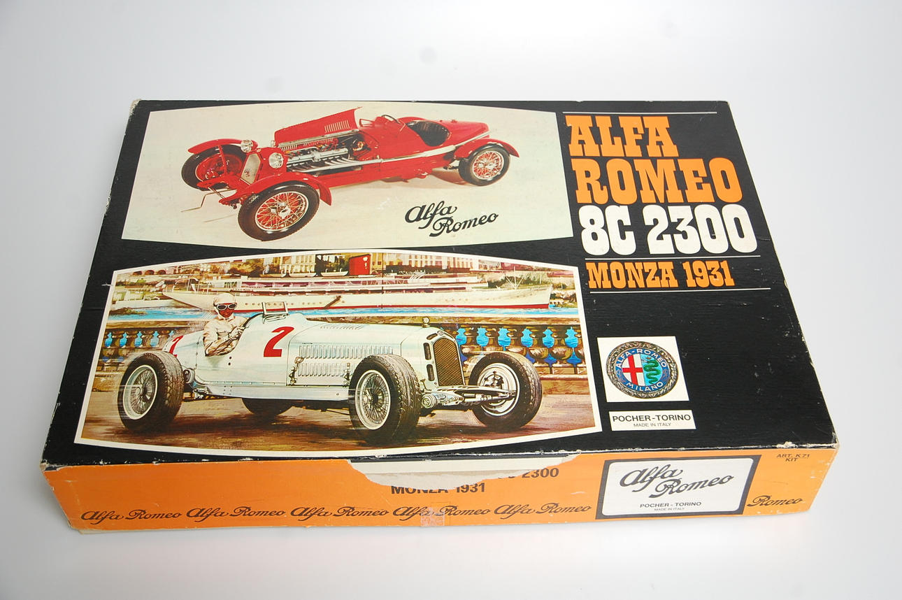 BYGGSATS, Alfa Romeo, Pocher, 1950-60 tal.