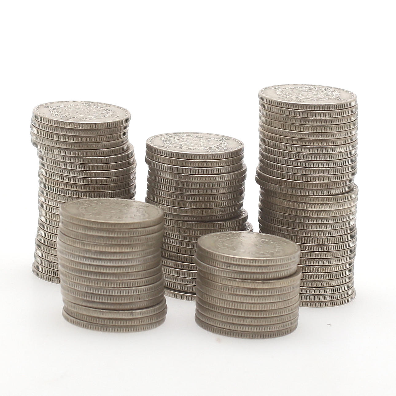 MYNT, 101 st, silver, 1-kronor, 1942 - 1950, vikt 702 gram.