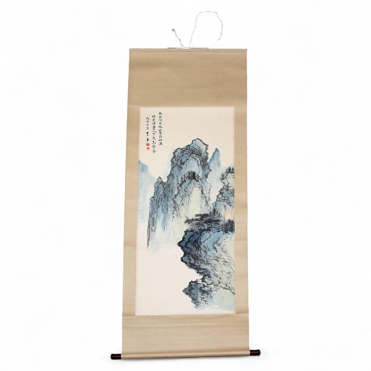 CHINESE SCHOOL, 20TH CENTURY. Mountain landscape.