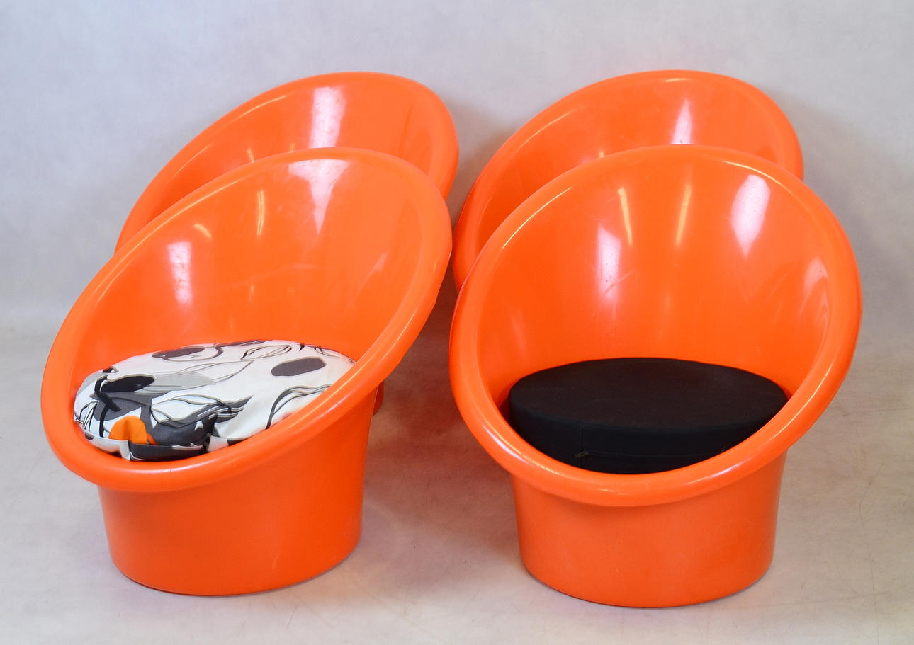 OLLE GJERLÖV-KNUDSEN OCH TORBEN LIND, IKEA. FÅTÖLJ, Skopan. 4-st.