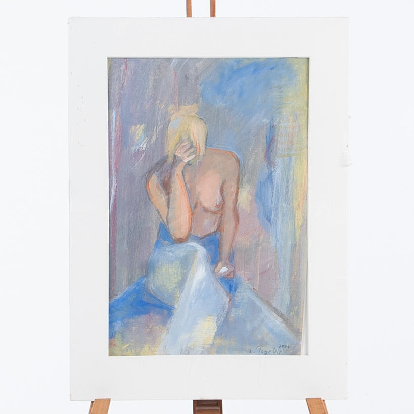 LILIAN TOGELIUS. Composition, gouache.