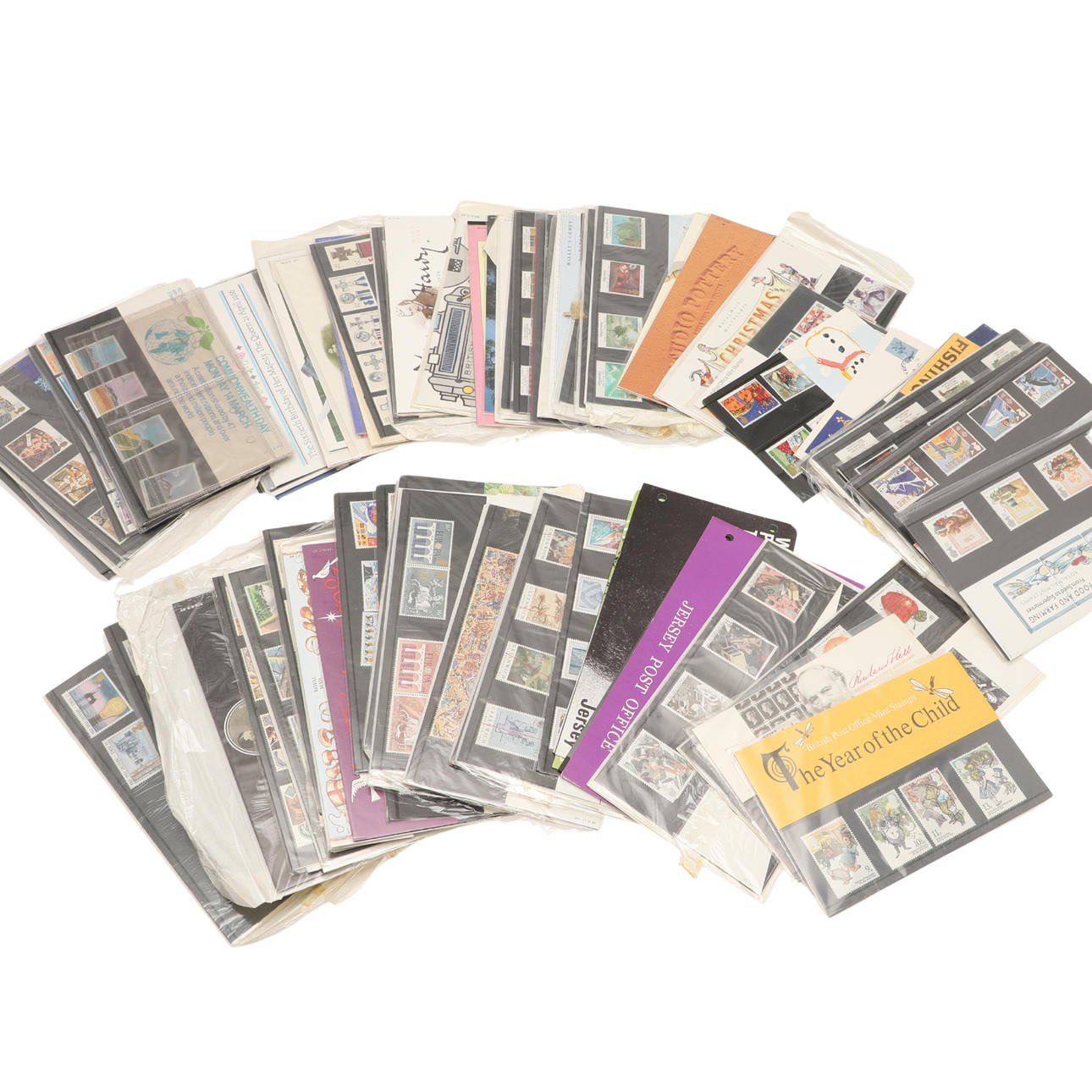 MINT STAMP PRESENTATION PACKS.