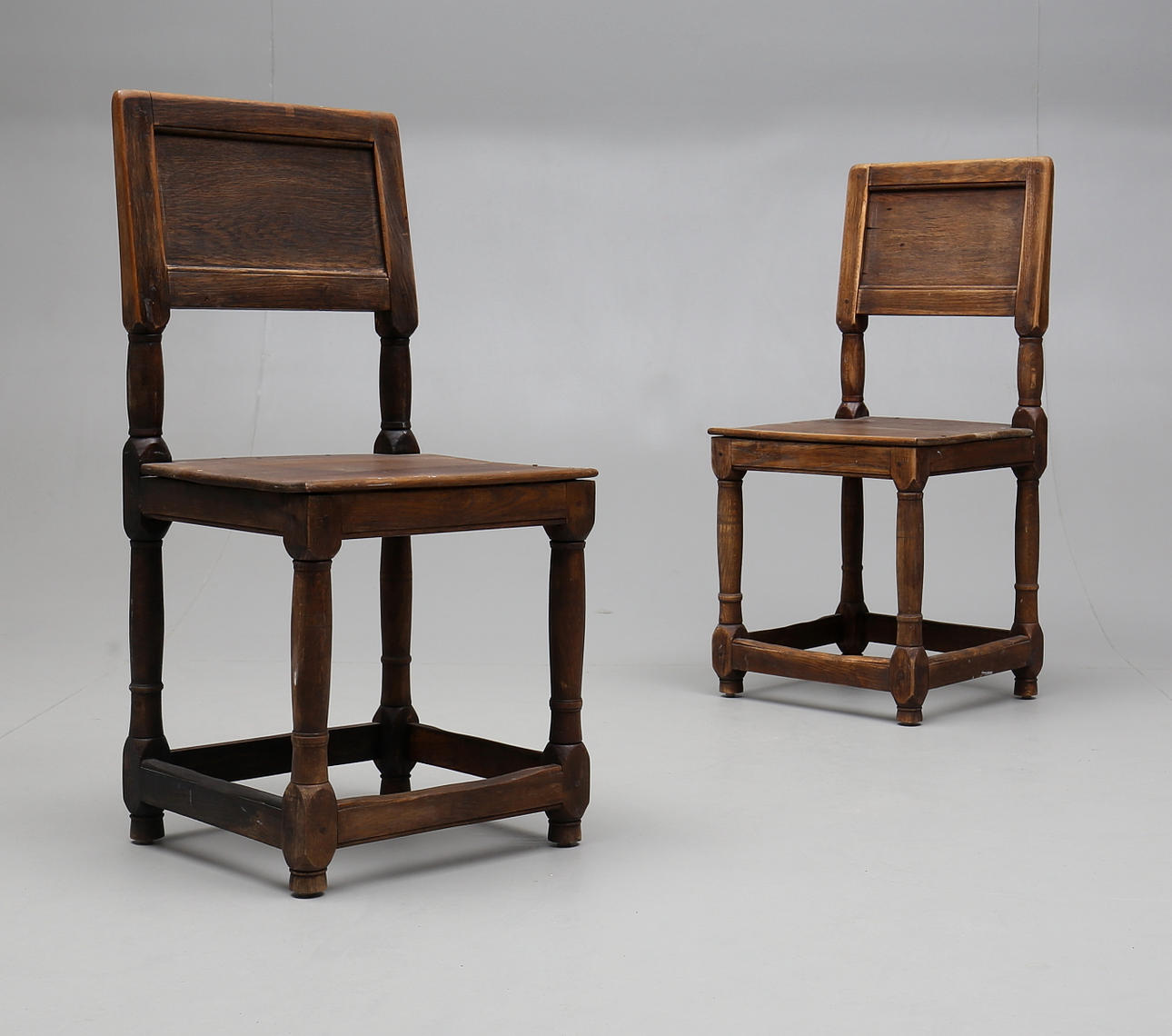 STOLAR, ett par, Barock, 1700-tal.