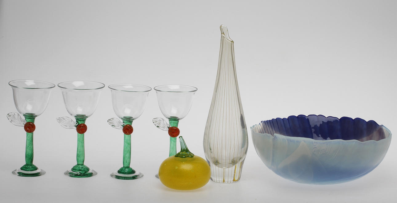 PARTI GLAS, 7 delar, bland annat Kosta Boda och Johansfors.