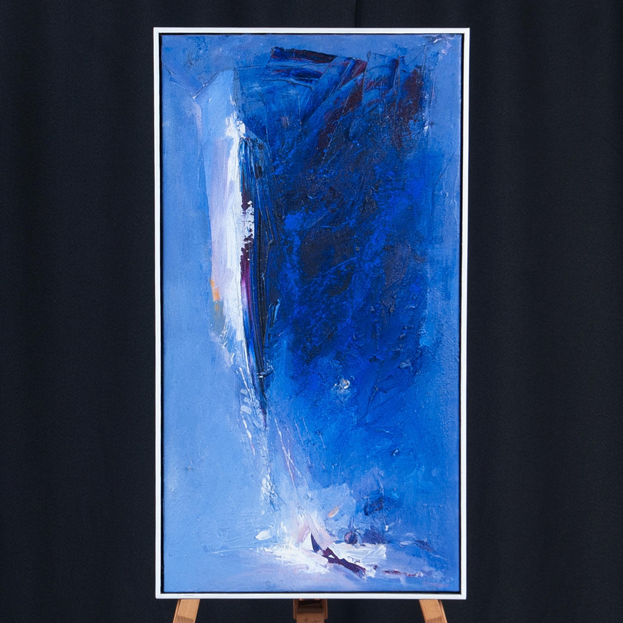 TOMMY CARLSSON. Olie på lærred „spotlight“.