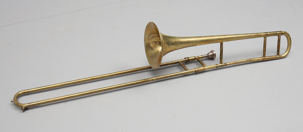 TROMBONE, marked artist, 20th century.