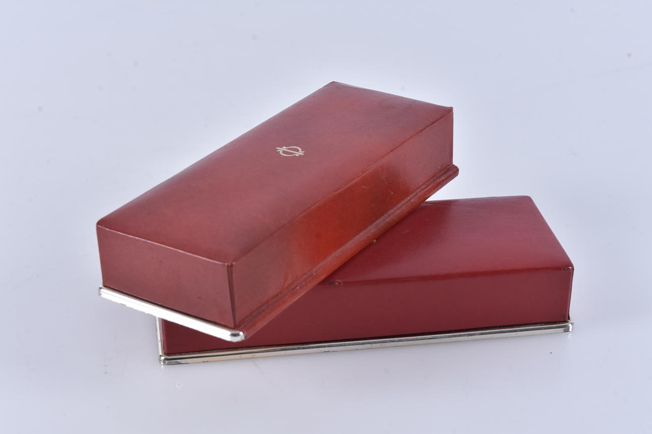 KLOCKBOXAR, 2-stycken, Omega samt Candino.