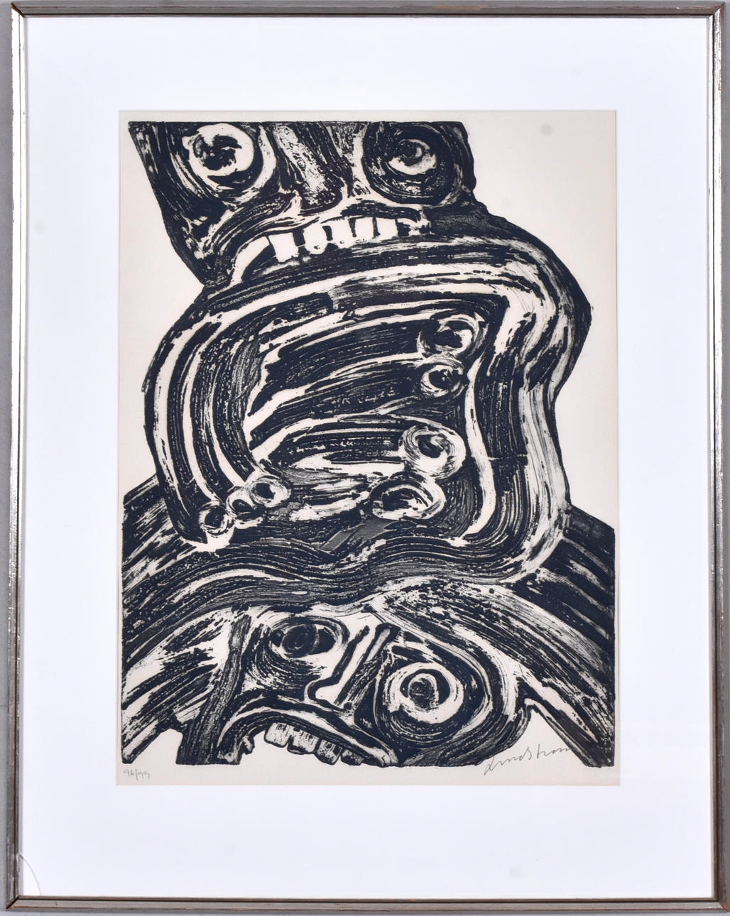 BENGT LINDSTRÖM. Etching.