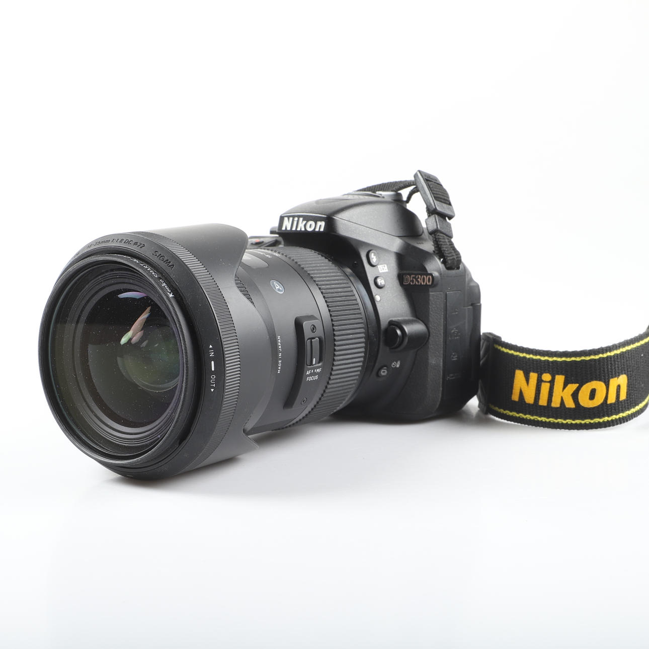 KAMERA MED OBJEKTIV, Nikon D5300.