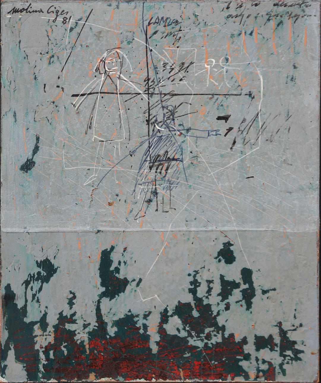 JOSÉ MARÍA MOLINA CIGES. Sin título.