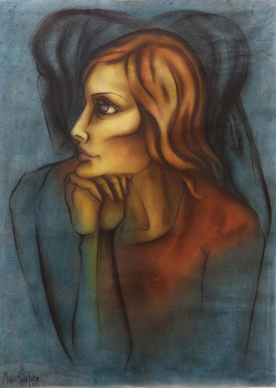 MARIA ROSA TOLÀ. En ung kvinna.