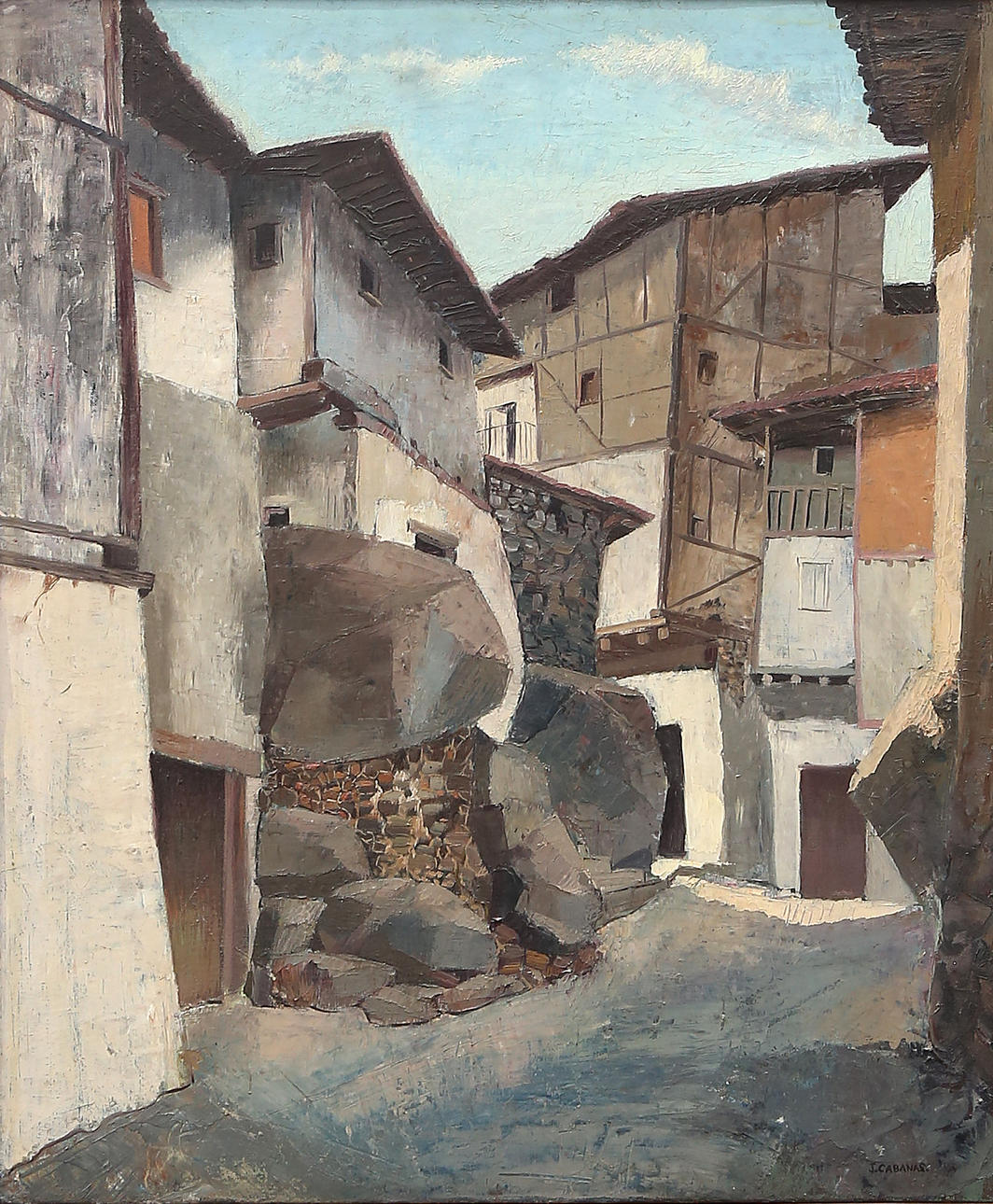 JUAN CABANAS. Rural view.