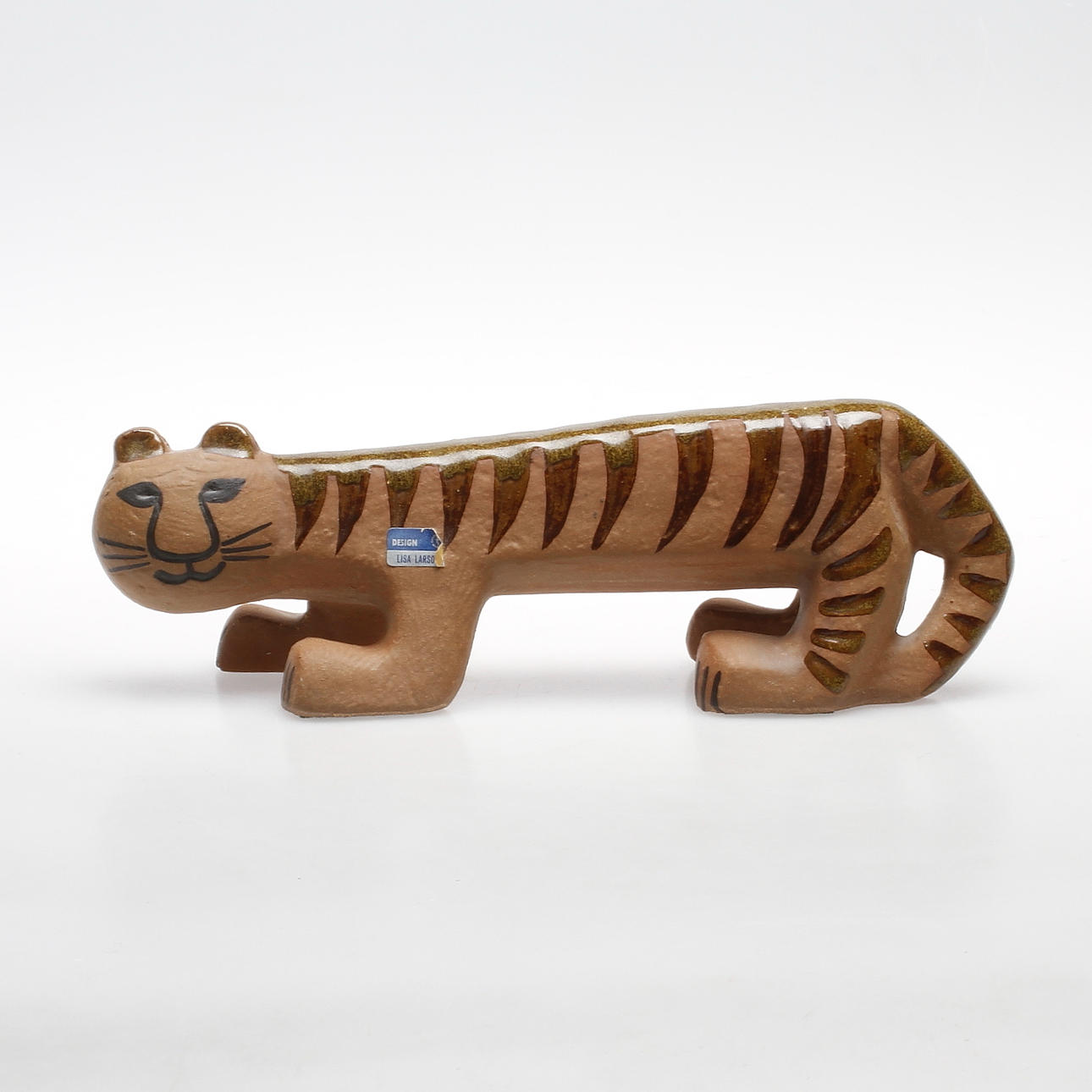 FIGURIN, stengods, Lisa Larson, Gustavsberg, stämpelsignerad.