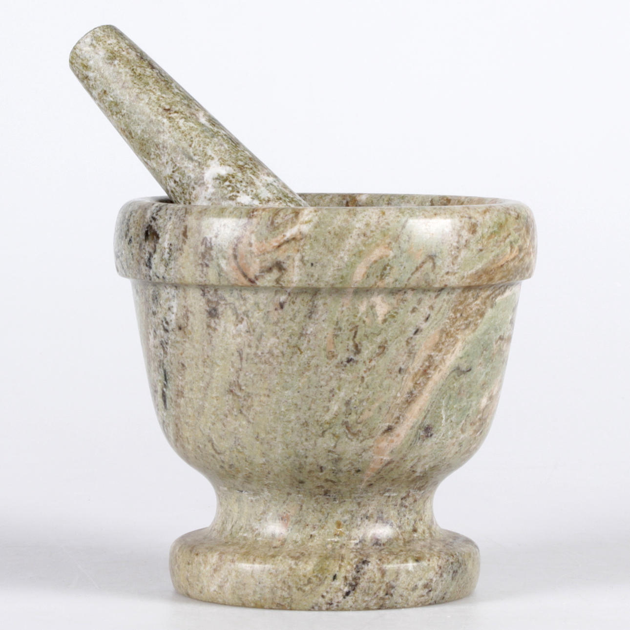 MORTEL, med stöt, marmor, 1900-tal.