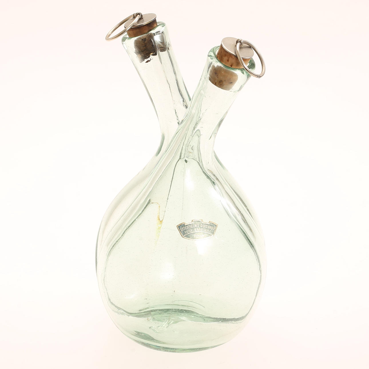 TURE BERGLUND. Karaff, Stockholms Glasbruk.