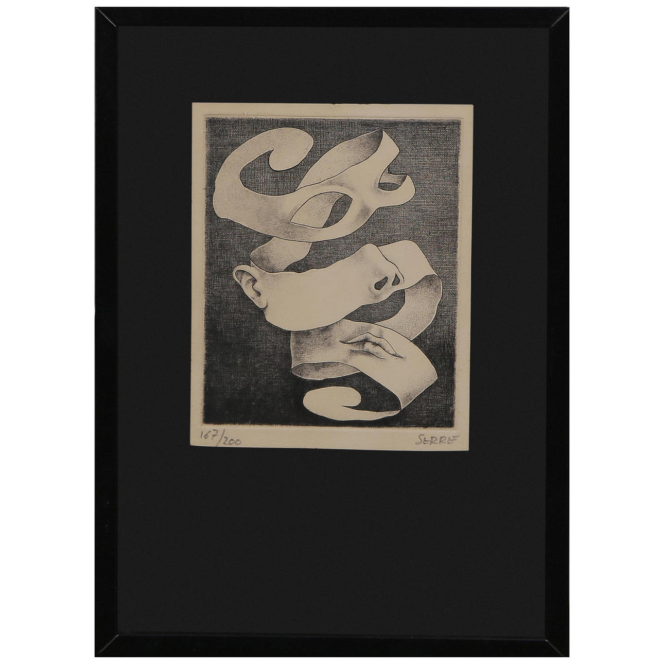 CLAUMARCEL LOUIS SERRE, LITHOGRAPH 167/200.