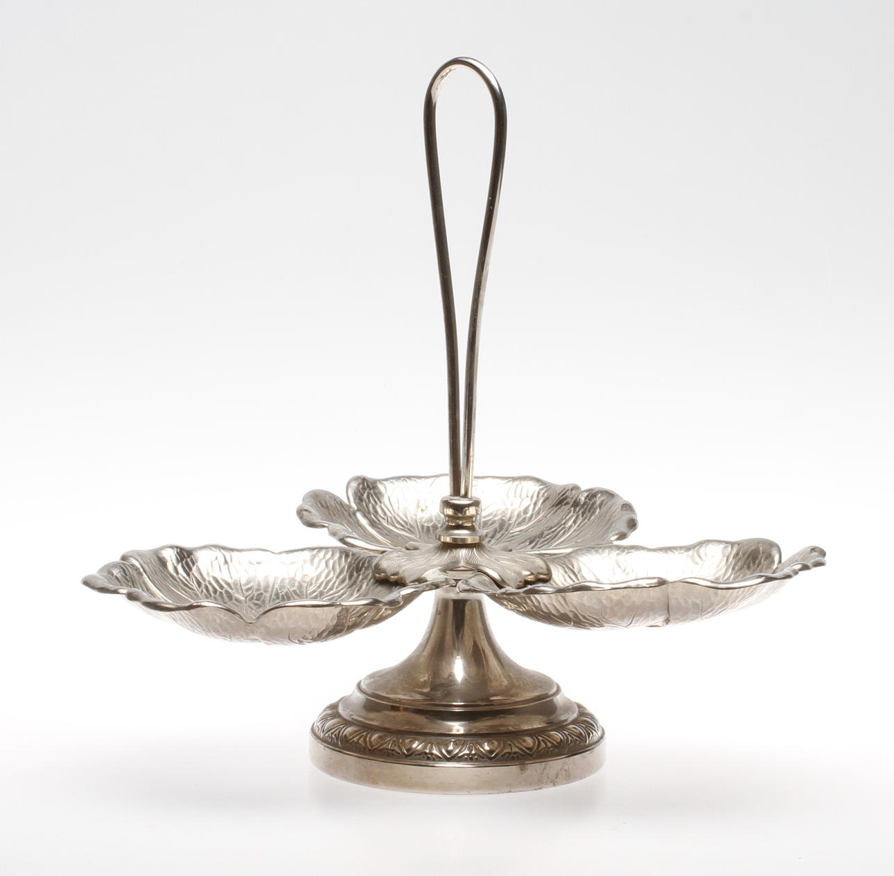 VISITKORTSFAT, vitmetall, jugend, 1900-talets första hälft.