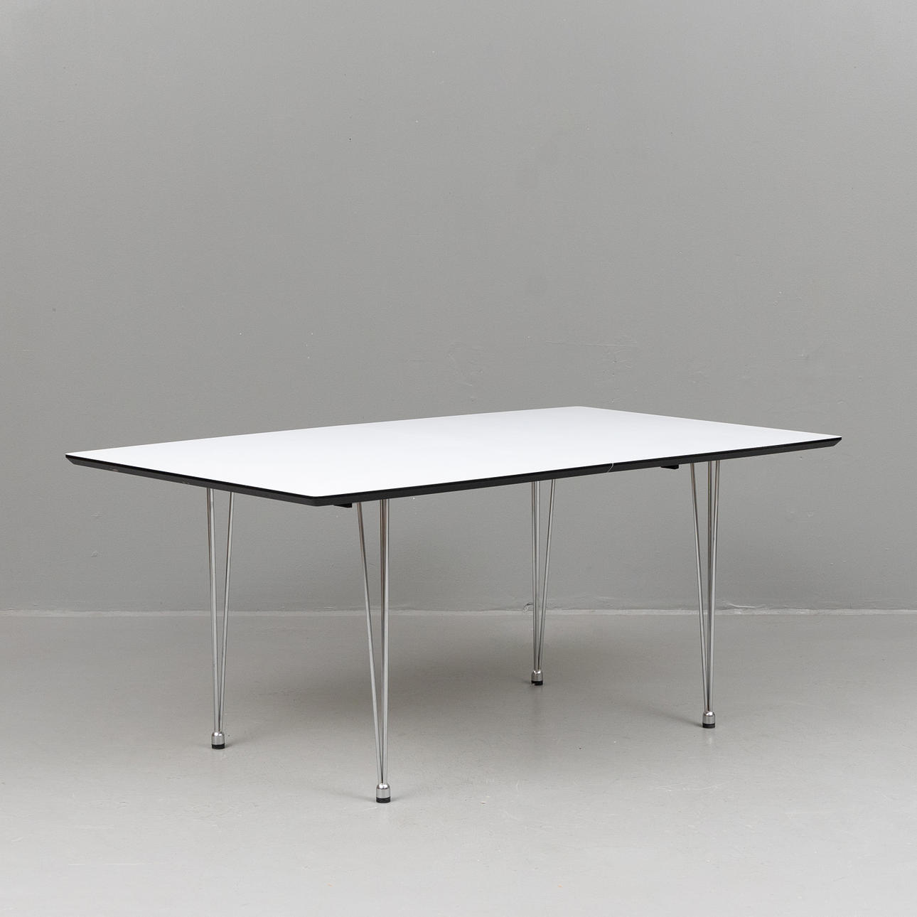 BORD, laminat och stål, 3 delar.