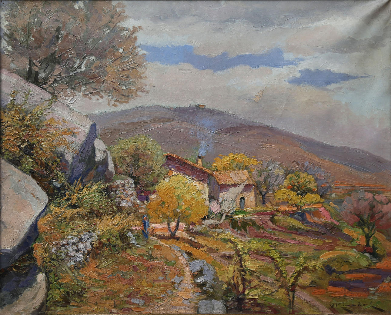 VICENTE RINCÓN GARRIDO. Rural view.