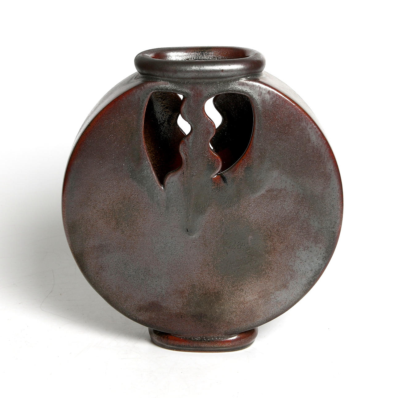 ANNIKA JOHANSSON. Vas, stengods, unik, signerad, Rörstrand, 1900-tal.