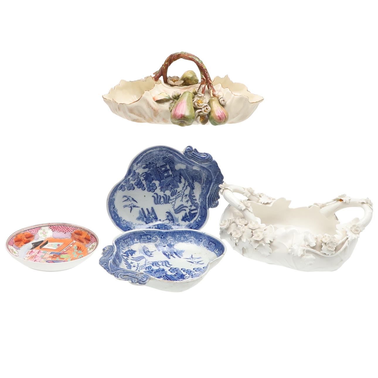 PERLERRETTER, DERBYSKÅL OG ANDET FAD.