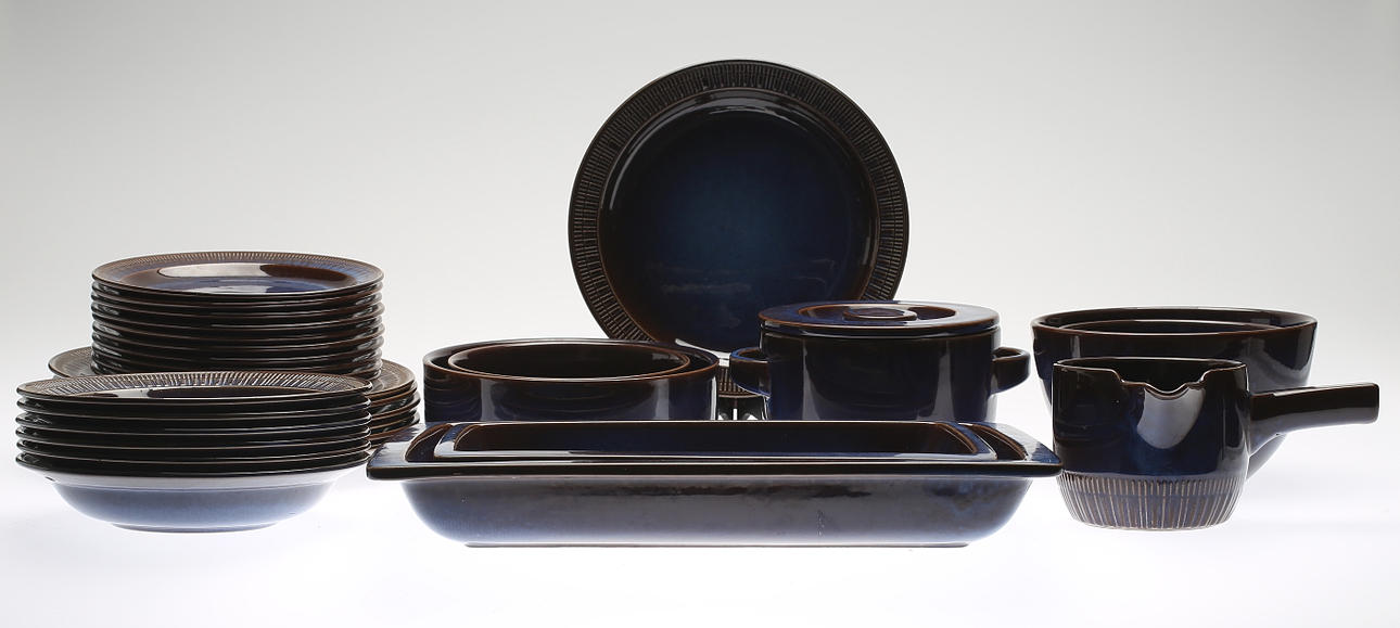 SERVISDELAR, 31 delar, "Kosmos", Gefle Porslinsfabrik, 1960/70-tal.