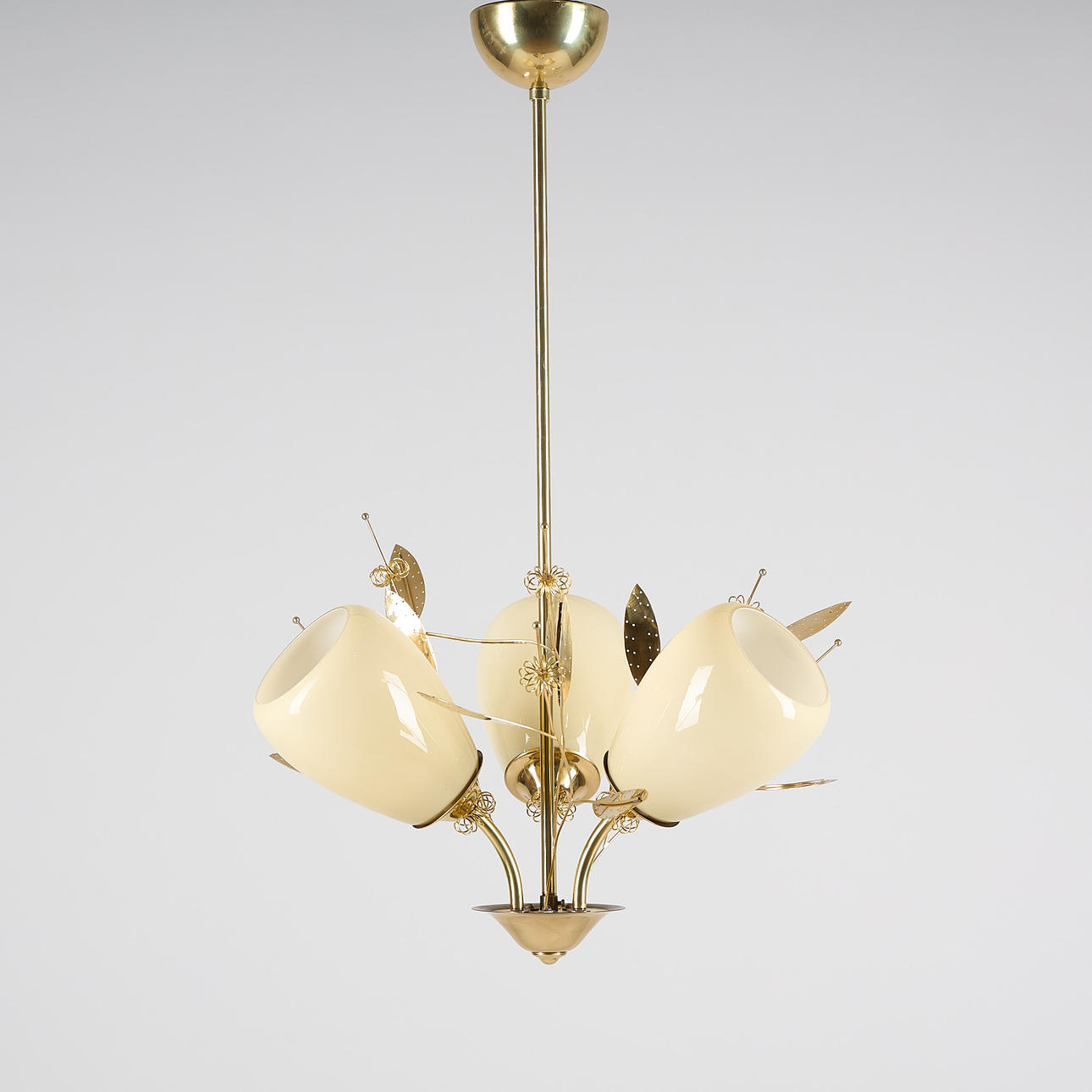 A ceiling lamp, Itsu, Finland 1950's.