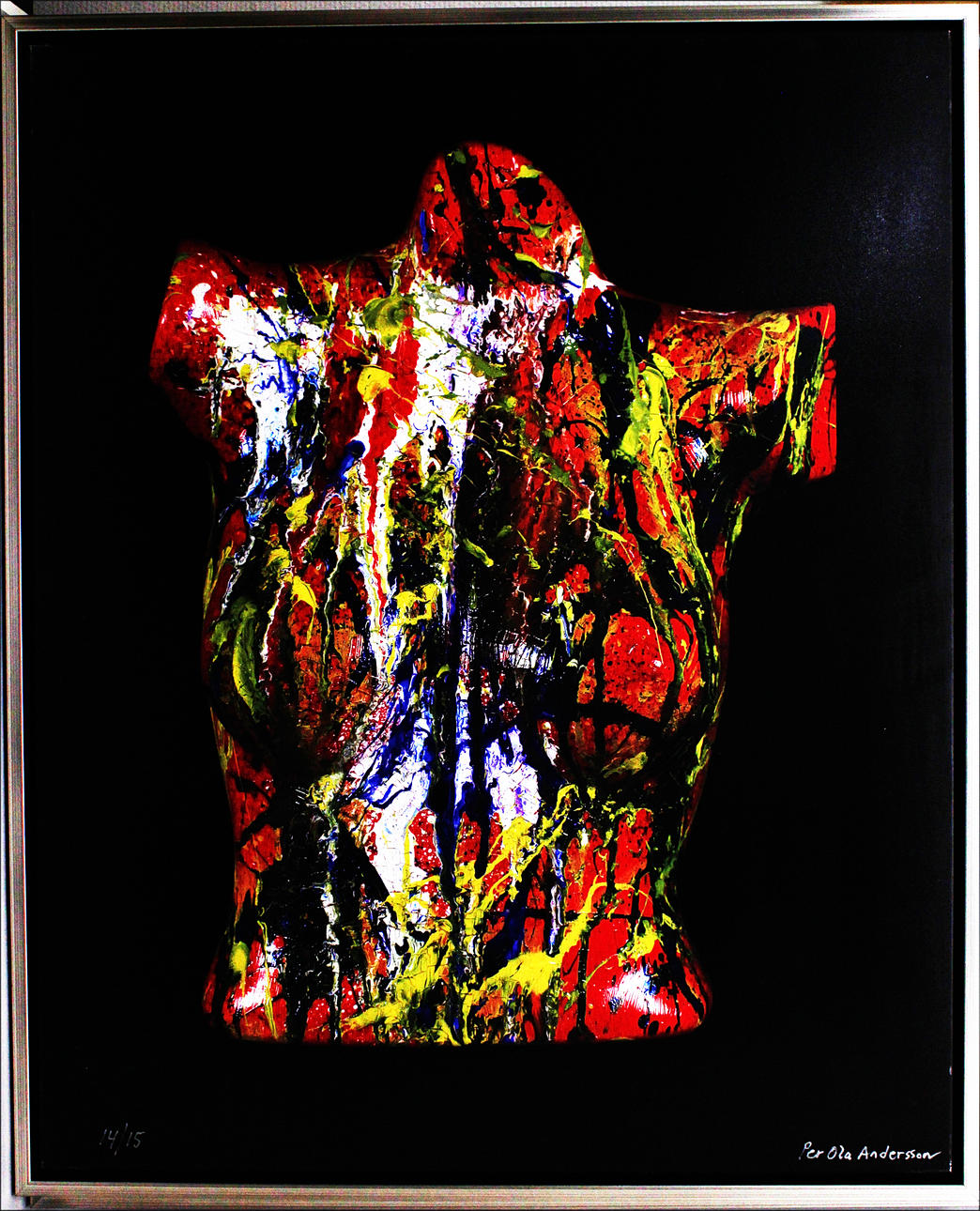 PER OLA ANDERSSON. Torso. Giclée print på duk. Signerad. 14/15.