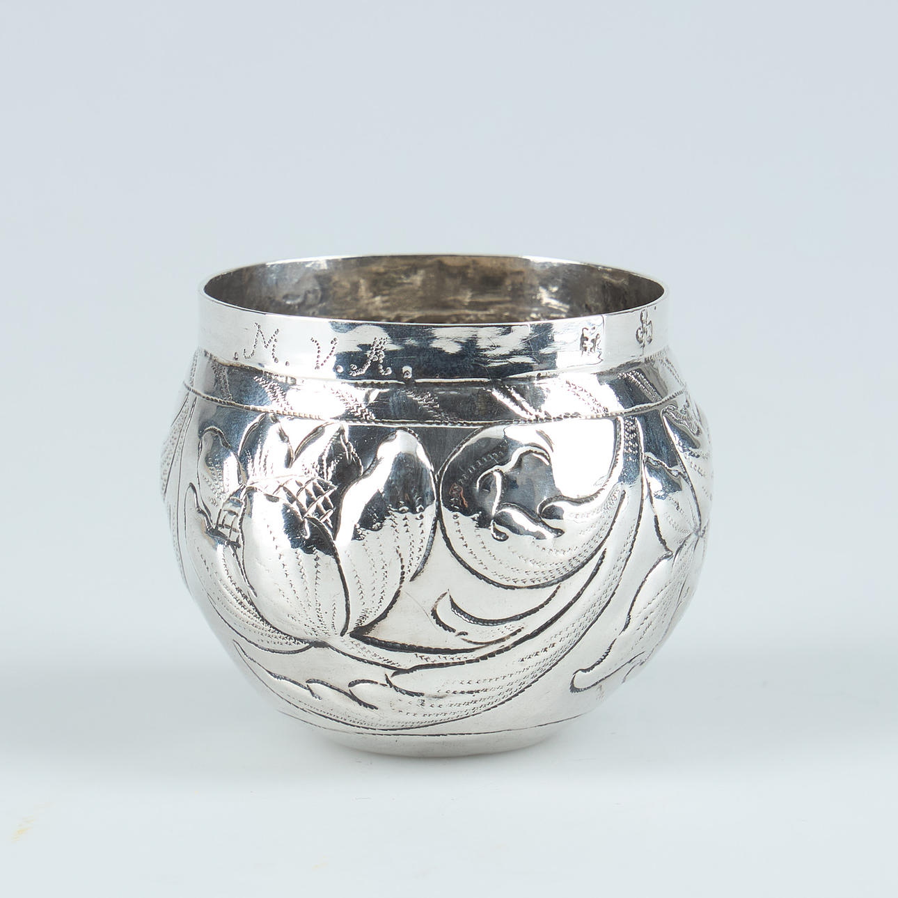 Un vaso de plata, Danzig, barroco, siglo XVII.