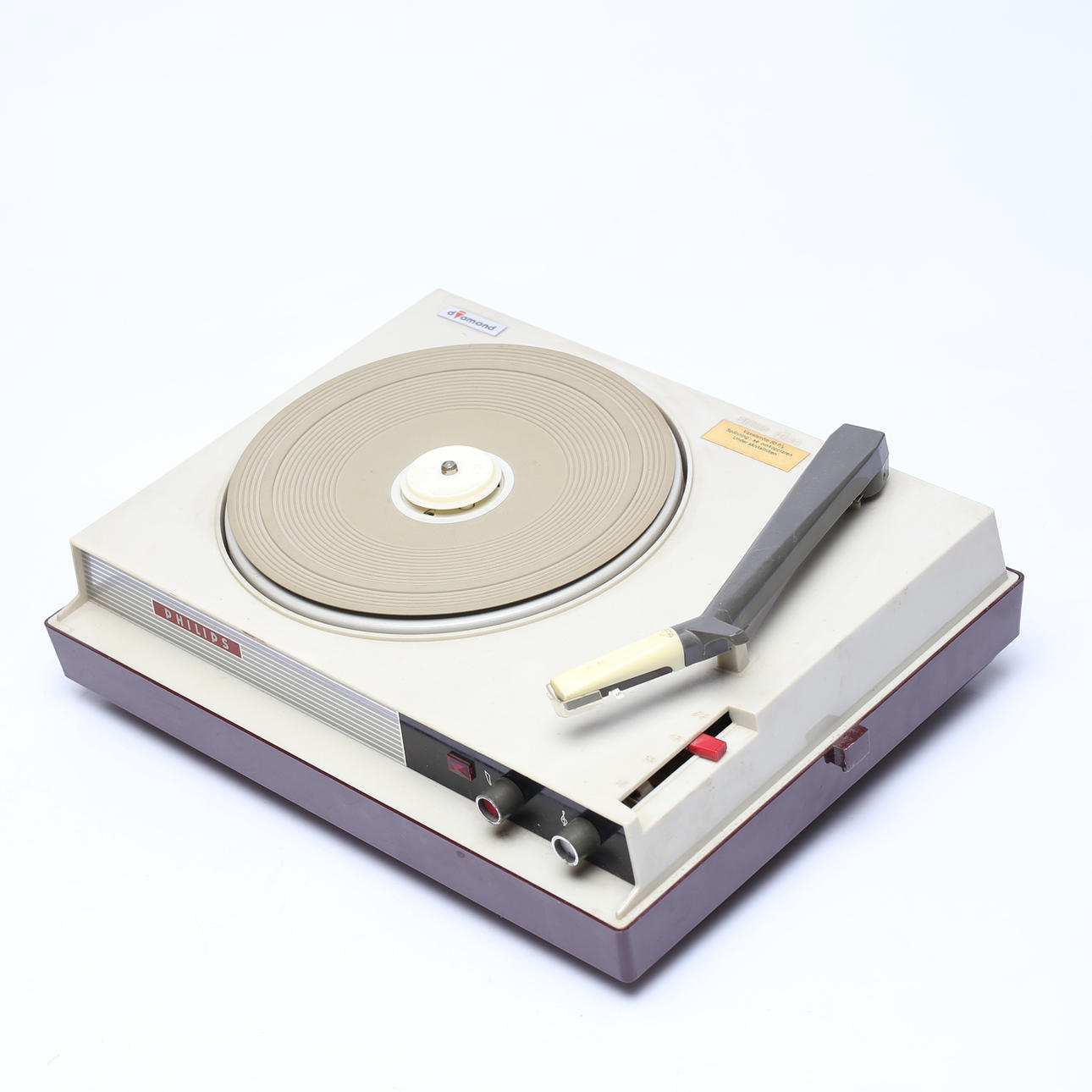 SKIVSPELARE, Philips, portabel.