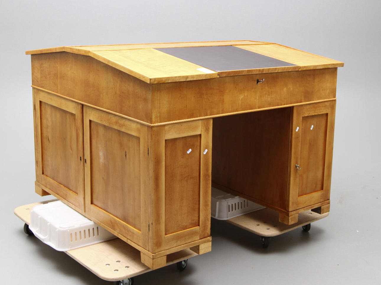 DUBBELPULPET, al/björk, senempire, 1800 tal.