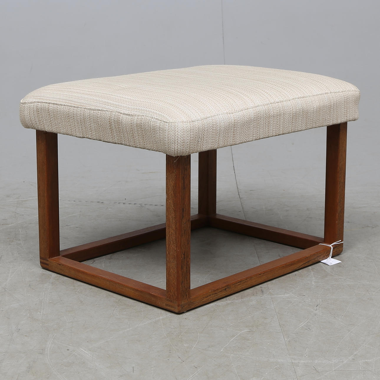 FOTPALL, teak, 1960-tal. Engens Fabriker AB, Sverige.