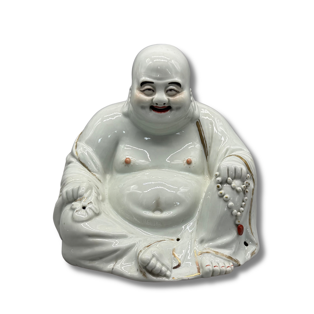 BUDDHA ASIATISCHE TON STATUE BODENMARKE.