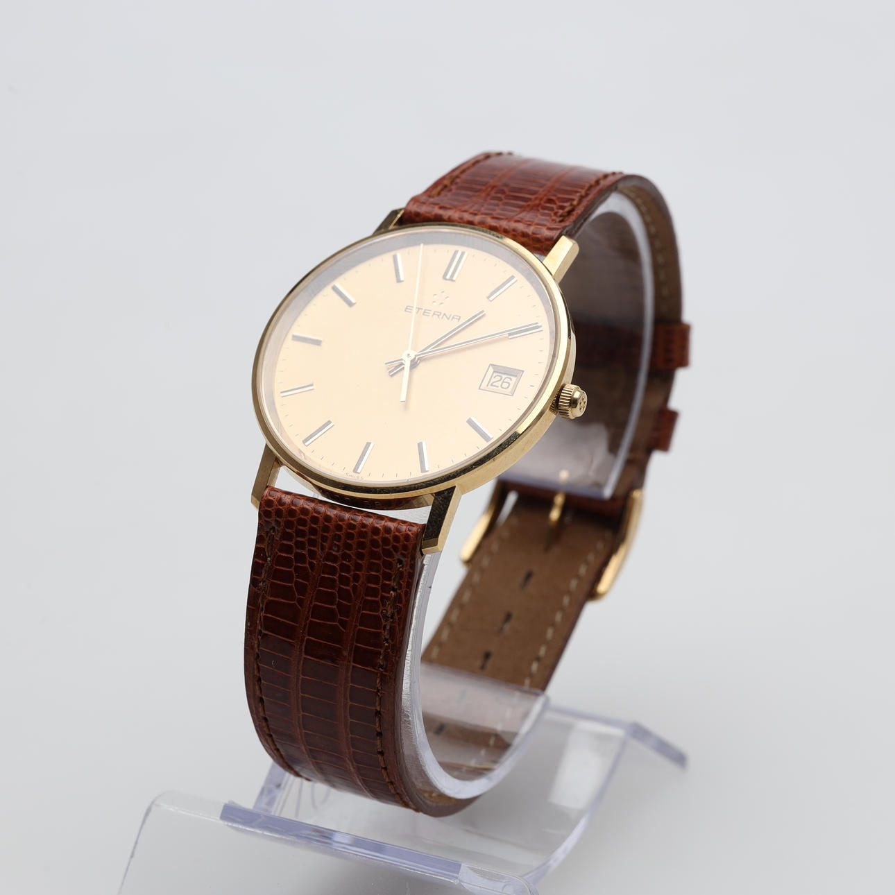 ARMBANDSUR Eterna 18K guld quartz.