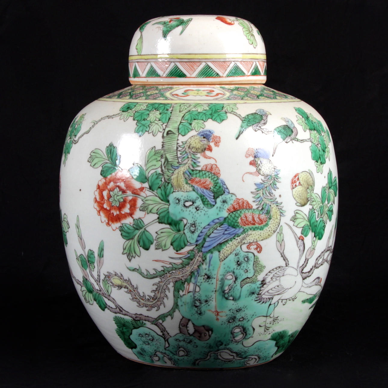 BOJAN, med lock, porslin, Kina.